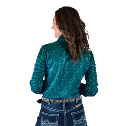 Cowgirl Tuff Turquoise...