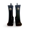 Wooden Stirrups- Black Barrel