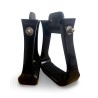 Wooden Stirrups- Black Barrel