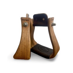 Wooden Stirrups- Oakwood Roper