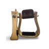 Wooden Stirrups- Ashwood Angled Barrel
