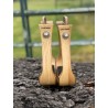 Wooden Stirrups- Ashwood Barrel