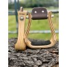 Wooden Stirrups- Ashwood Barrel