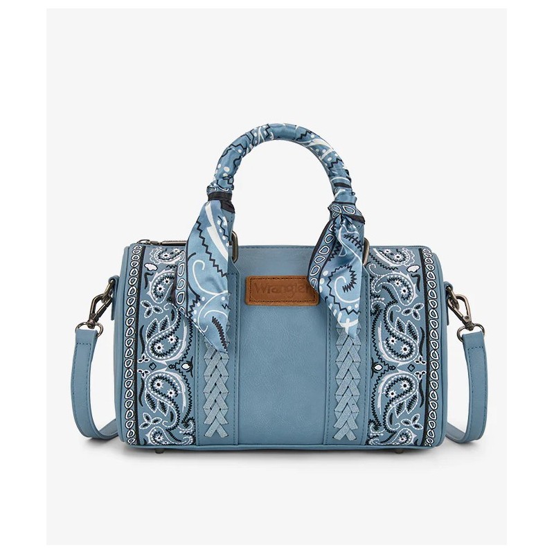 Wrangler Desert Paisley Boston Bag : Jean
