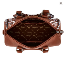 Wrangler Desert Paisley Boston Bag