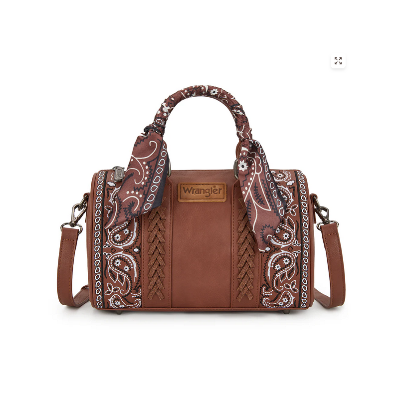 Wrangler Desert Paisley Boston Bag