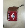 Wrangler Southwestern Art Print Mini Zip Card Case