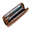 Trinity Ranch Hair-On Cowhide RFID Protected Collection Wallet - Brown