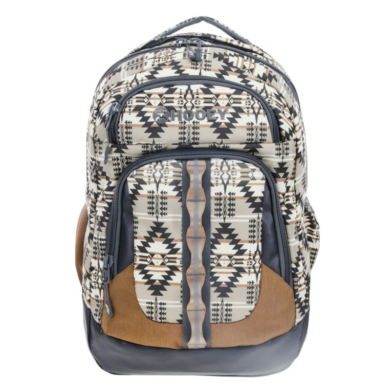 Hooey "Ox" Backpack - Aztec Tan and Grey