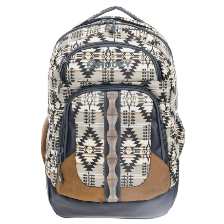 Hooey "Ox" Backpack - Aztec Tan and Grey