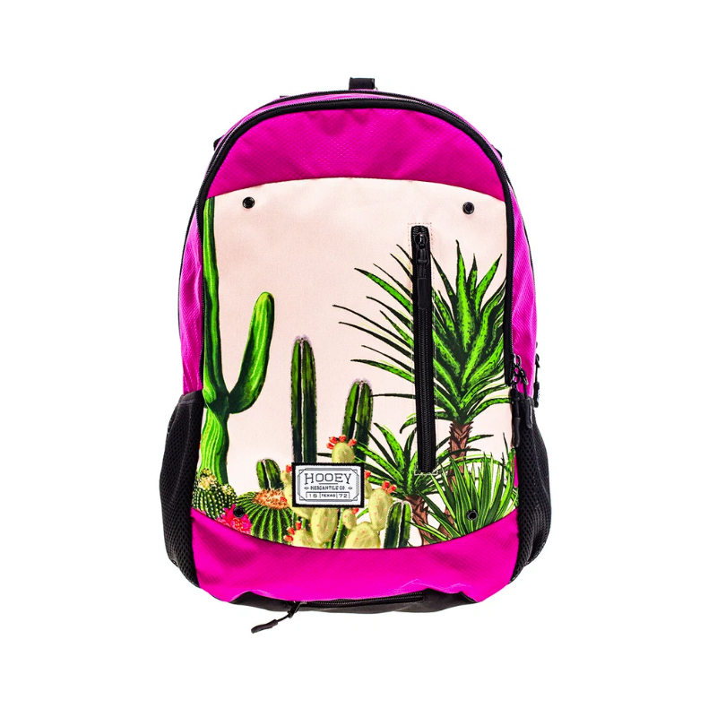 Hooey "Rockstar" Backpack- Pink Cactus