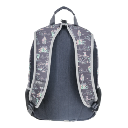 Hooey "Rockstar" Backpack- Grey Western Print