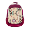 Hooey "Rockstar" Backpack- Aztec Cream and Burgundy