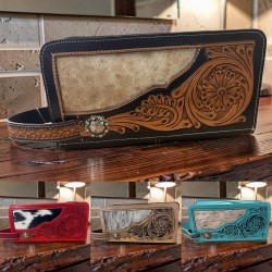 Tooled Leather and Cowhide...