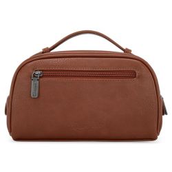 Wrangler Embroidered Multi Purpose/Travel Pouch - Brown