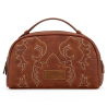 Wrangler Embroidered Multi Purpose/Travel Pouch - Brown