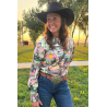 Sterling Kreek Cosmic Cowgirl Button Down Rodeo Shirt