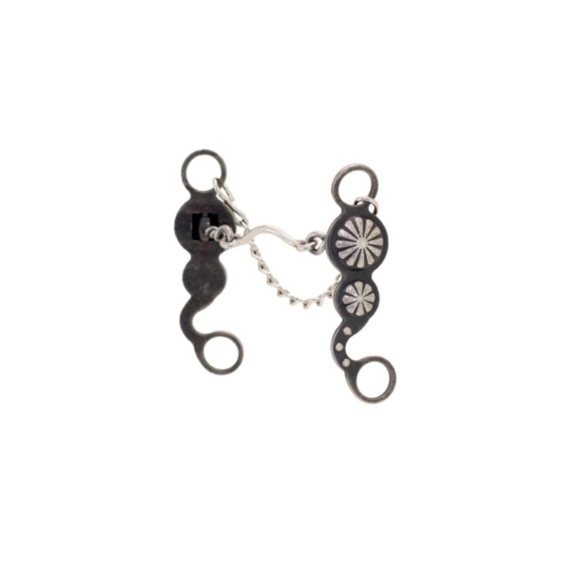 Cowboy Tack Nellie Miller Low Ported Chain Bit