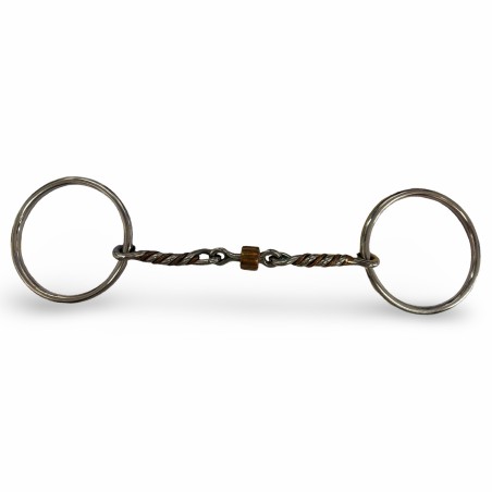 Schulz Equine Twisted roller Snaffle