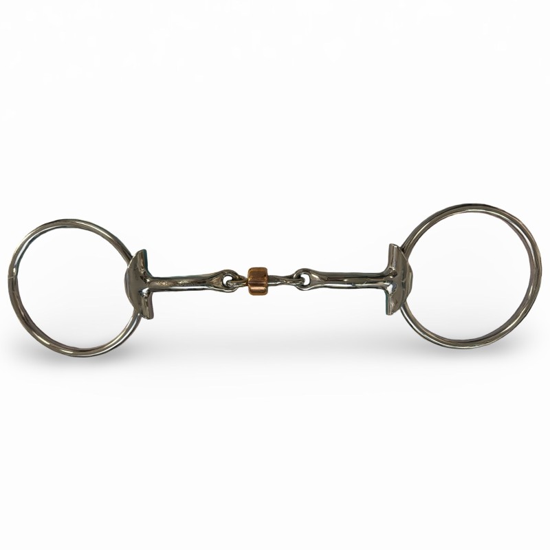 Schulz Equine No Pinch roller Snaffle