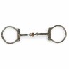 Schulz Equine Smooth Roller D-Ring Snaffle