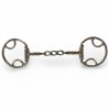 Schulz Equine No Pinch Twisted Chain Loop Beval Snaffle