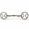 Schulz Equine Beaded Roller Locked Snaffle