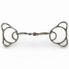 Schulz Equine locked Teddy Bear Snaffle smooth roller