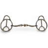 Schulz Equine  2 ring peace snaffle twisted roller