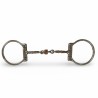 Schulz Equine Twisted Roller D-Ring Snaffle