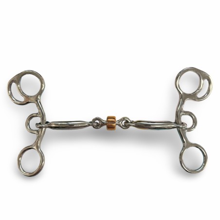 Schulz Equine Xsmall shank smooth roller