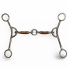Schulz Equine Long shank small reverse gag copper life safer