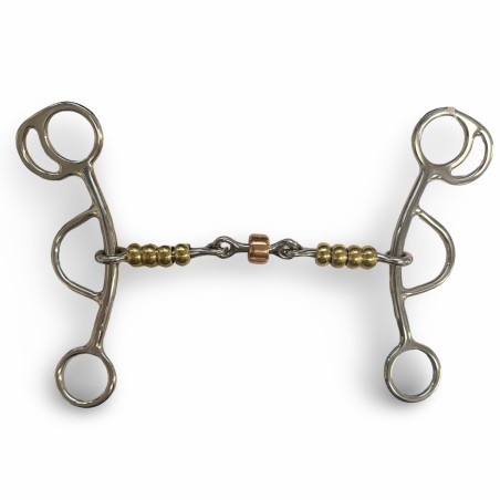 Schulz Equine Small shank beaded roller
