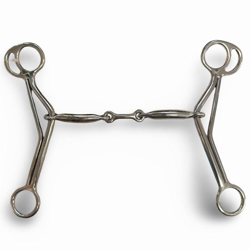 Schulz Equine reverse gag shank 3 piece
