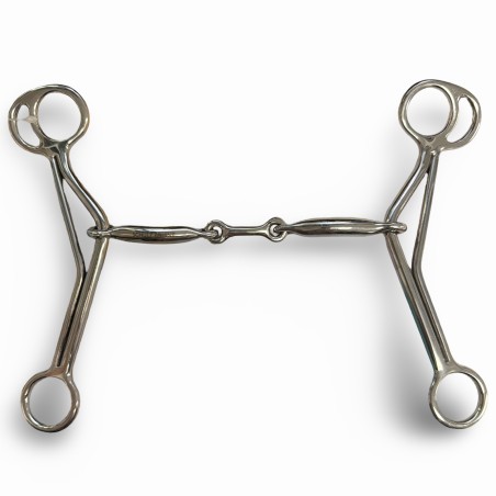 Schulz Equine reverse gag shank 3 piece
