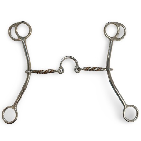 Schulz Equine  Total gag twisted with low port