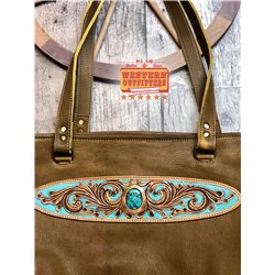 American Darling Turquoise Stone Purse