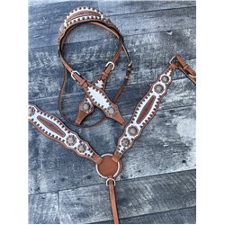 Doc Holiday Headstall and Breast Collar Set