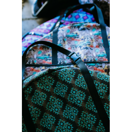 Schulz Equine Padded Rope Bag- Tooled Turquoise main image 1