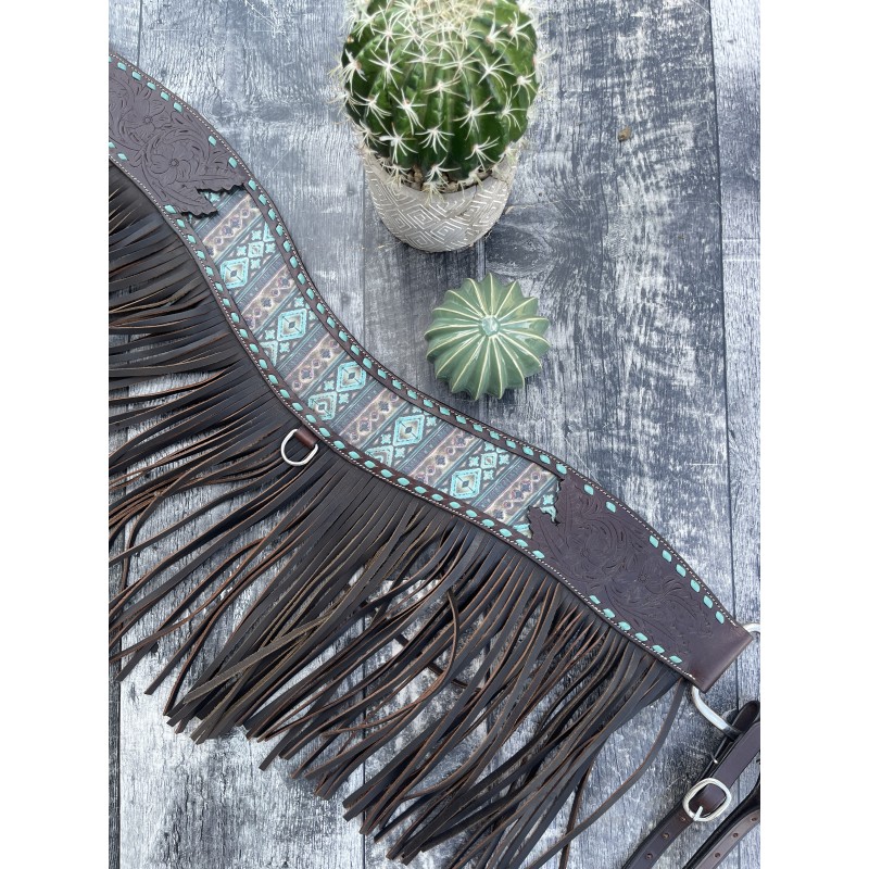 Maverick Tripping Collar with Fringe