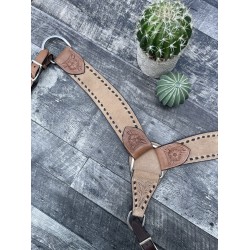 Rough Out Roper Breast Collar