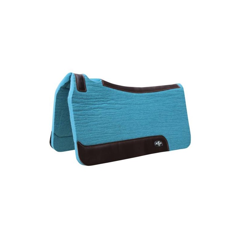 1 Pacific Blue ComfortFit Wool Saddle Pad by Professionals Choice