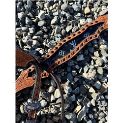 Designer Holo Headstall and Breast Collar Set