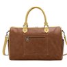 Montana West Aztec Tooled Collection Weekender Bag: Brown