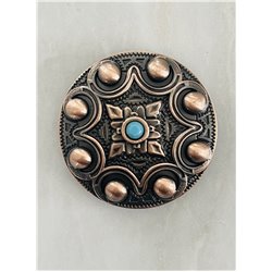 Copper Studded Concho Saddle Pack