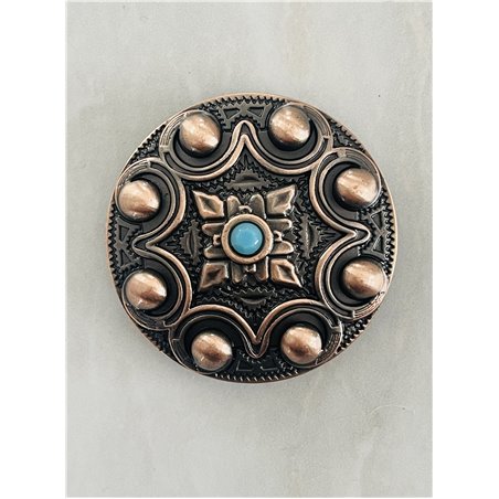 Schulz Equine Two-Tone Daisy Concho Saddle Pack main image 1