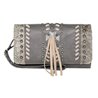 tana West Concho Collection Wallet - Grey