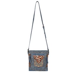 Montana West Embroidered Collection Concealed Carry Crossbody - Jean