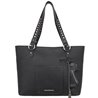 Trinity Ranch Floral Tooled Collection Concealed Carry Tote - Black