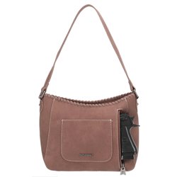 Montana West Aztec Collection Concealed Carry Hobo - Brown